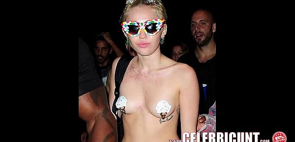  Miley Cyrus Naked The Full Collection